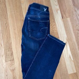 American eagle jegging crop size 2